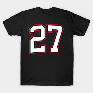 Number Twenty Seven 27 T-Shirt